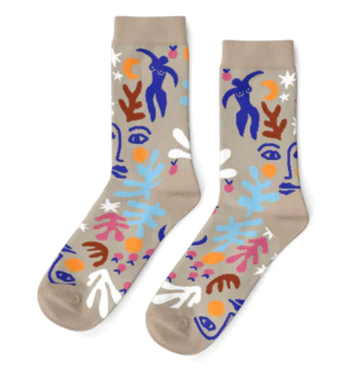 Men's Cotton Crew Matisse Socks