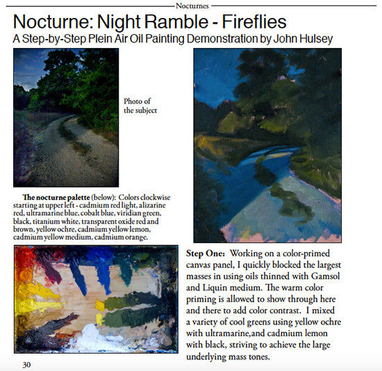 Nocturnes - A Primer on Night Painting downloadable pdf