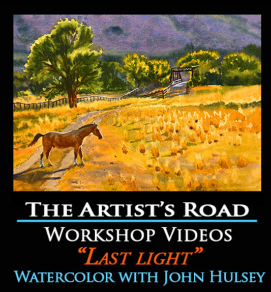Last Light Watercolor Workshop with John Hulsey Zoom Recording