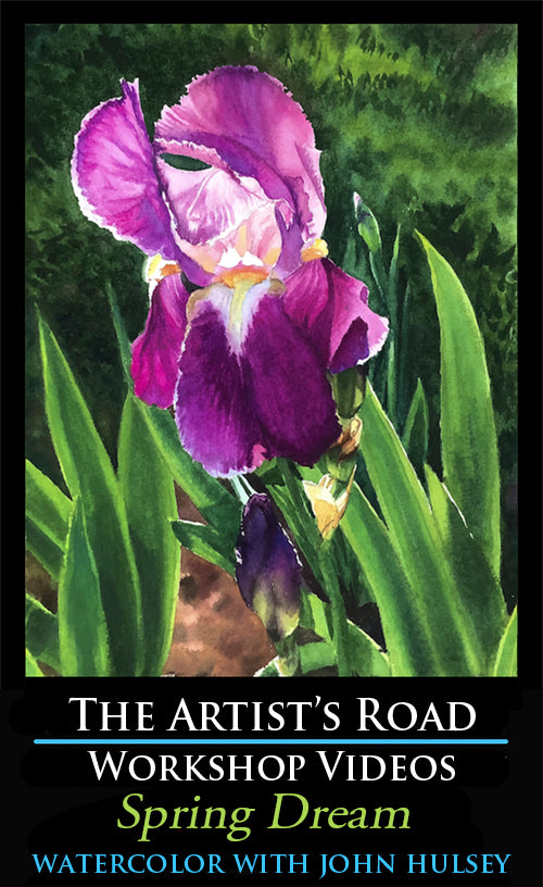 Spring Dream Watercolor Workshop with John Hulsey Zoom Recording