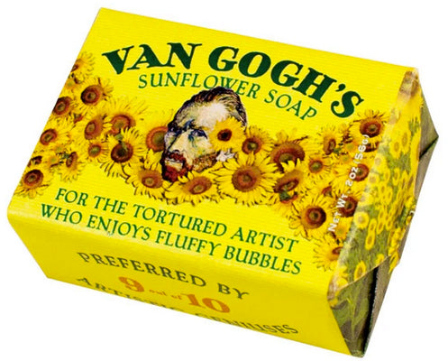 Van Gogh's Sunflower Soap (2 oz.)